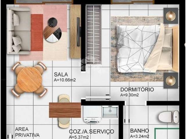 Apartamento para Venda em Santa Maria/RS Camobi 1 Quartos