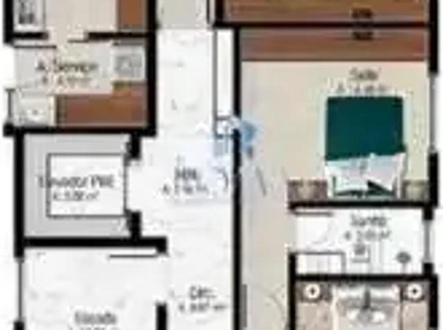 Apartamento para Venda em Santa Maria/RS Centro 3 Quartos