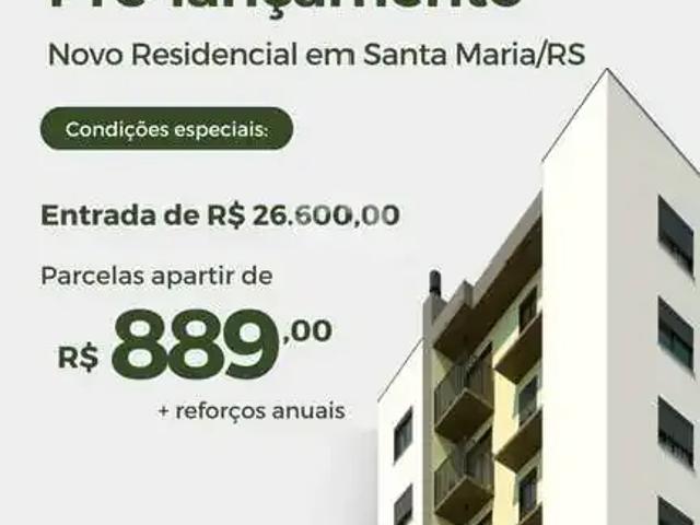 Apartamento para Venda em Santa Maria/RS Noal 2 Quartos