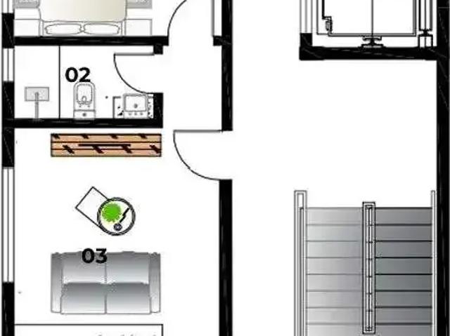 Apartamento para Venda em Santa Maria/RS Nossa Senhora de Fátima 1 Quartos