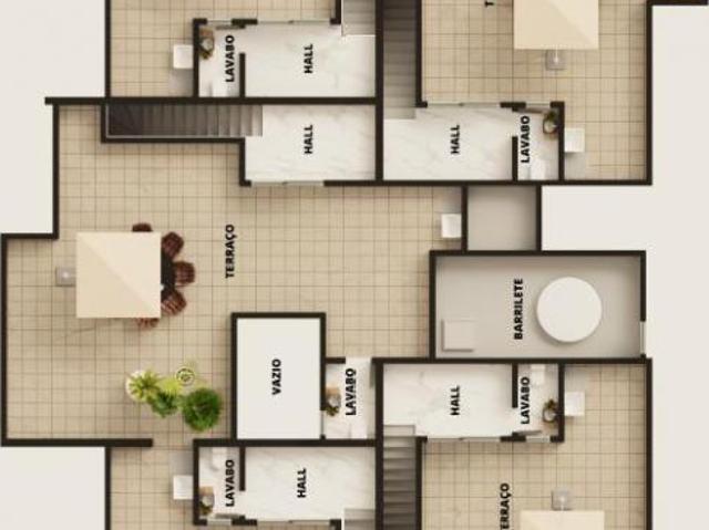 Apartamento para venda em Santa Branca, Belo Horizonte