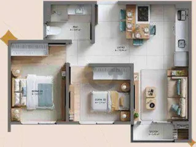 Apartamento para Venda em Santa Cruz do Sul/RS Aliança 2 Quartos