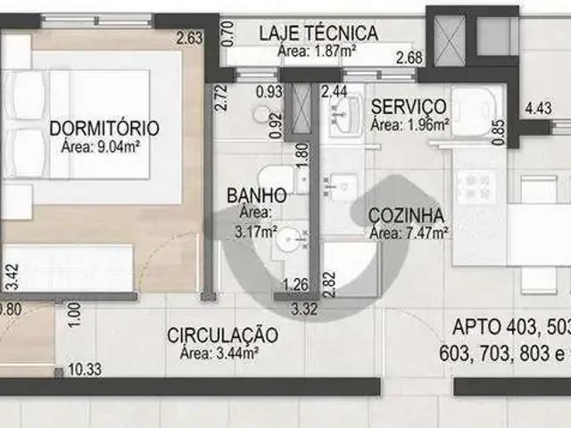 Apartamento para Venda em Santa Cruz do Sul/RS Higienópolis 2 Quartos
