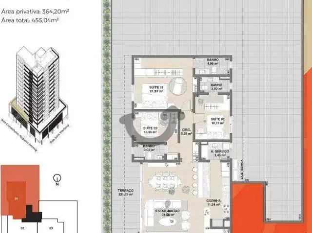 Apartamento para Venda em Santa Cruz do Sul/RS Higienópolis 3 Quartos