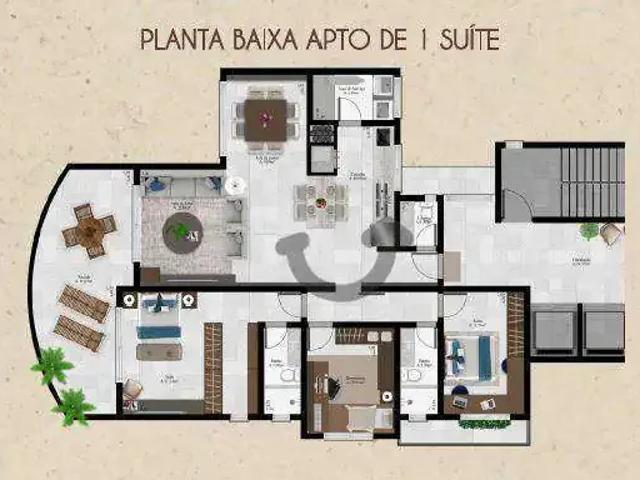 Apartamento para Venda em Santa Cruz do Sul/RS Higienópolis 3 Quartos