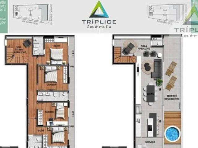 Apartamento para venda em Santa Helena, Juiz de Fora