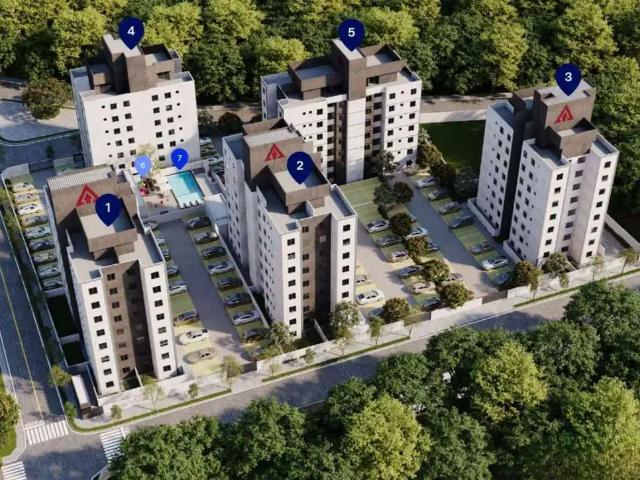 Apartamento para Venda em Santa Luzia/MG Boa Esperança 2 Quartos