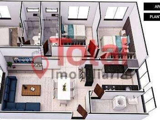 Apartamento para Venda em Santana do Paraíso/MG Residencial Bethania 2 Quartos