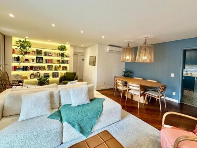 Apartamento para venda em Santo Amaro com 3 quartos, sendo 2 suítes, 120m²