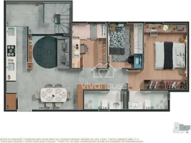 Apartamento para Venda em Santo André/SP Jardim 3 Quartos