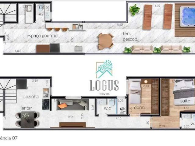 Apartamento para Venda em Santo André/SP Vila Alice 2 Quartos