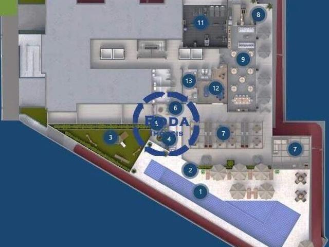 Apartamento para Venda em Santos/SP Macuco 1 Quartos