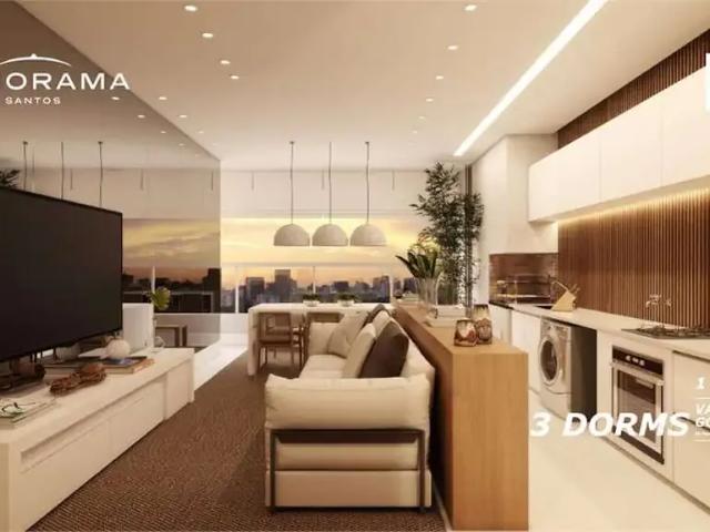 Apartamento para Venda em Santos/SP Encruzilhada 3 Quartos