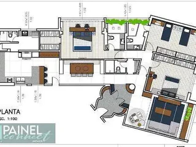 Apartamento para Venda em Santos/SP Gonzaga 3 Quartos