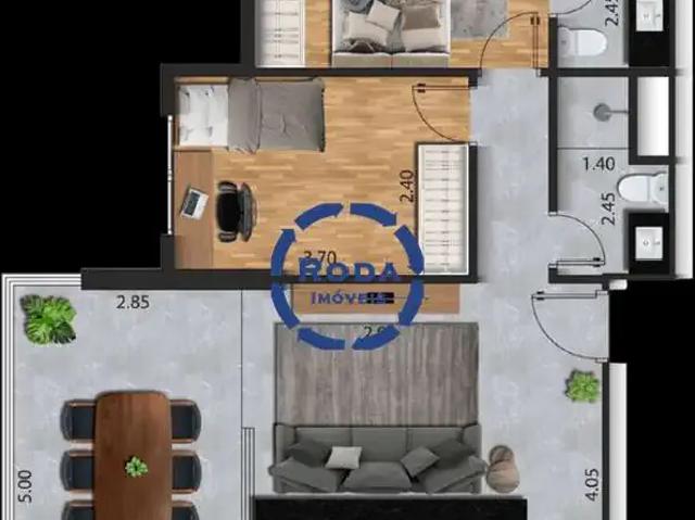 Apartamento para Venda em Santos/SP José Menino 2 Quartos