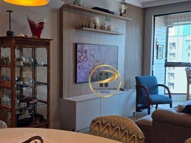Apartamento para Venda em Santos/SP Pompéia 3 Quartos