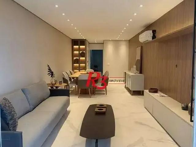 Apartamento para Venda em Santos/SP Pompéia 3 Quartos