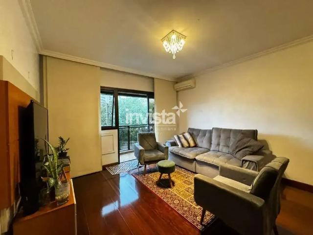 Apartamento para Venda em Santos/SP Pompéia 3 Quartos