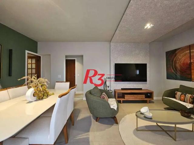 Apartamento para Venda em Santos/SP Pompéia 4 Quartos