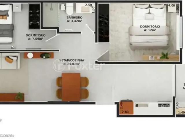 Apartamento para Venda em Sapucaia do Sul/RS Vargas 2 Quartos