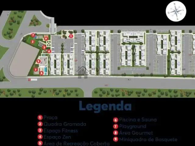 Apartamento para Venda em Sete Lagoas/MG Indústrias 2 Quartos