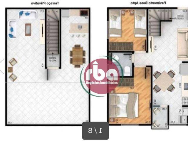 Apartamento para Venda em Sorocaba/SP Alto da Boa Vista 2 Quartos