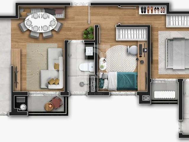 Apartamento para Venda em Sorocaba/SP Alto da Boa Vista 2 Quartos