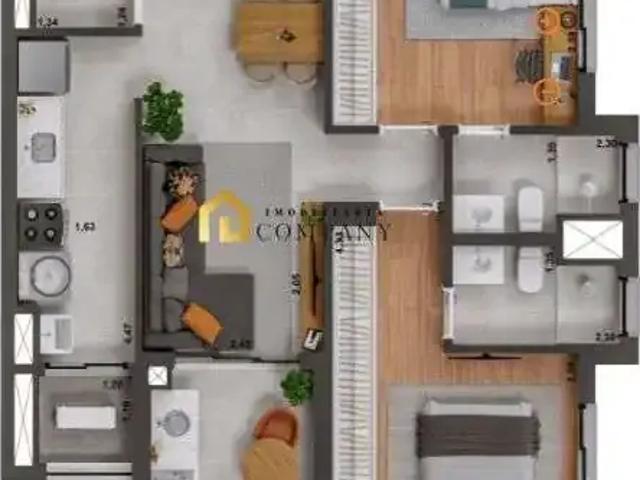 Apartamento para Venda em Sorocaba/SP Jardim Paulistano 2 Quartos