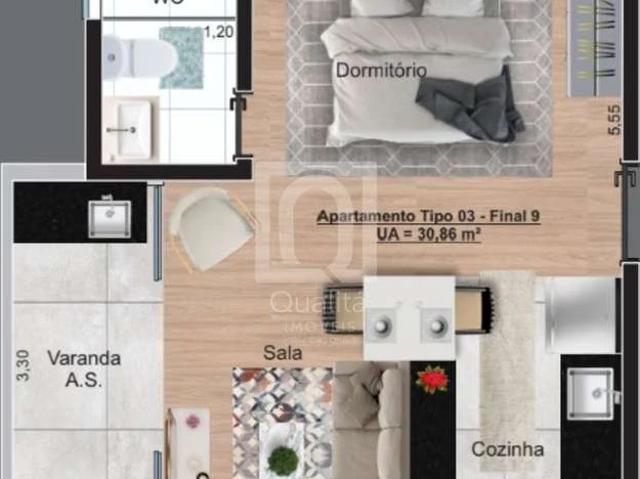 Apartamento para Venda em Sorocaba/SP Jardim Santa Rosália 1 Quartos
