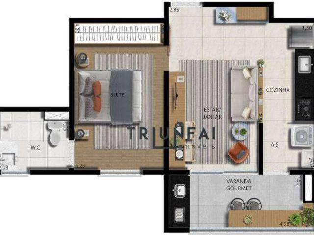 Apartamento para Venda em Sorocaba/SP Vila Barão 1 Quartos