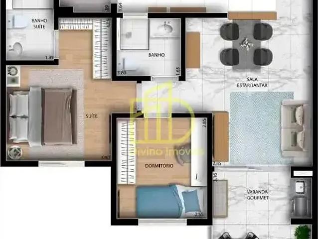 Apartamento para Venda em Sorocaba/SP Vila Espírito Santo 2 Quartos
