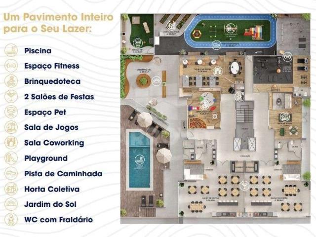 Apartamento para Venda em Tubarão/SC Dehon 2 Quartos