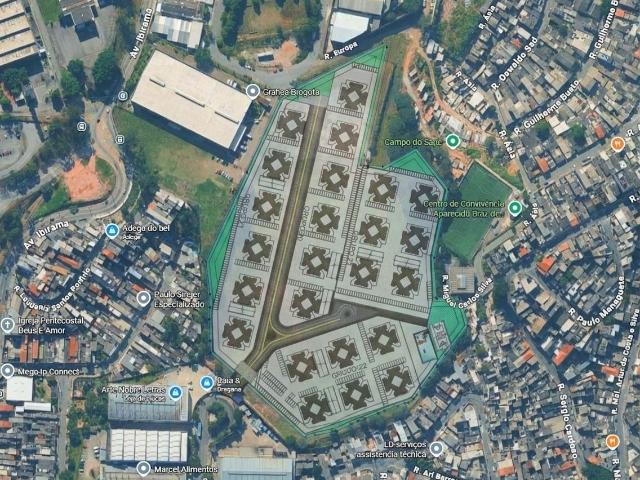 Apartamento para Venda em Taboão da Serra/SP Parque Industrial Daci 2 Quartos