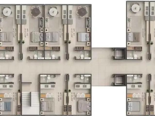 Apartamento para Venda em Tamandaré/PE Campas 2 Quartos