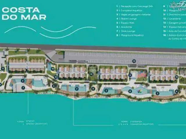 Apartamento para Venda em Tamandaré/PE Centro 1 Quartos
