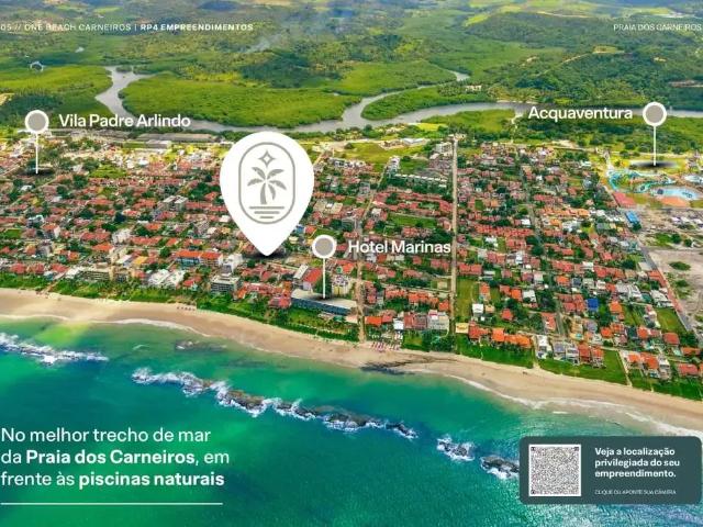 Apartamento para Venda em Tamandaré/PE Praia de Tamandaré 1 Quartos