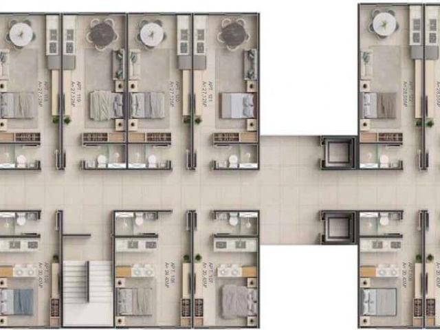 Apartamento para Venda em Tamandaré/PE Praia Dos Carneiros 1 Quartos