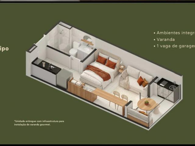 Apartamento para Venda em Tamandaré/PE Praia Dos Carneiros 2 Quartos