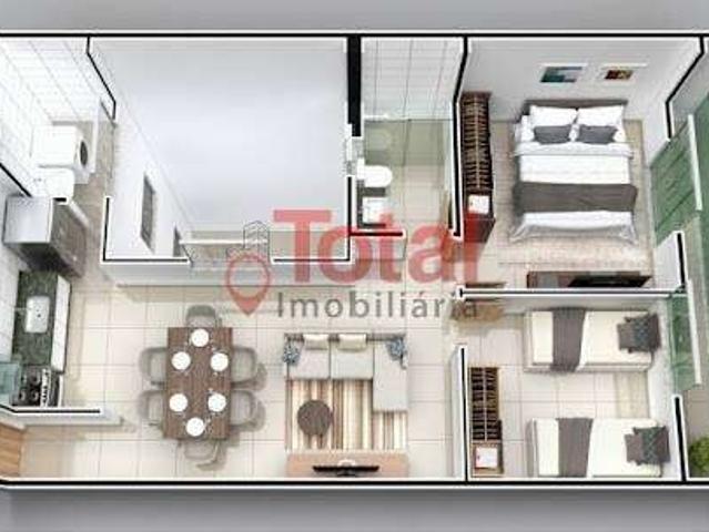Apartamento para Venda em Timóteo/MG Eldorado 2 Quartos