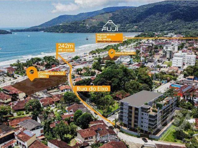 Apartamento para Venda em Ubatuba/SP Praia de Maranduba 1 Quartos