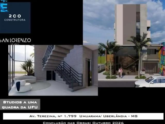 Apartamento para Venda em Uberlândia/MG Umuarama 1 Quartos