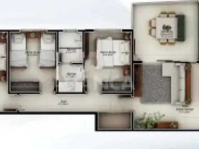 Apartamento para Venda em Uberlândia/MG Martins 3 Quartos