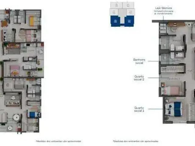Apartamento para Venda em Uberlândia/MG Patrimônio 3 Quartos