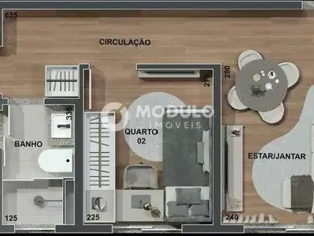 Apartamento para Venda em Uberlândia/MG Presidente Roosevelt 2 Quartos