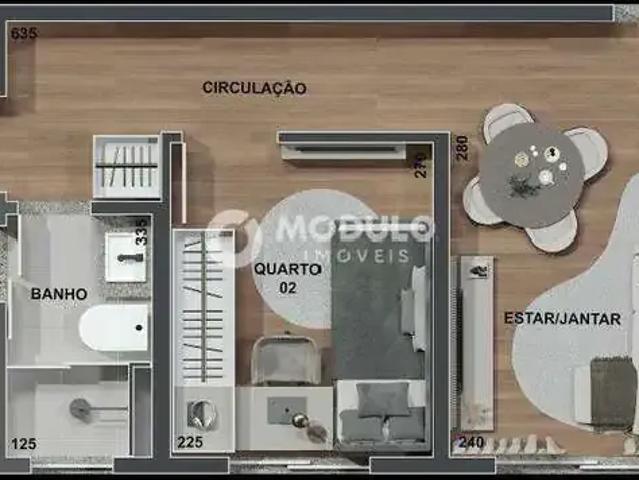Apartamento para Venda em Uberlândia/MG Presidente Roosevelt 2 Quartos