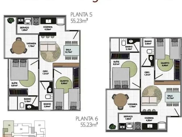 Apartamento para Venda em Vila Velha/ES Aribiri 2 Quartos