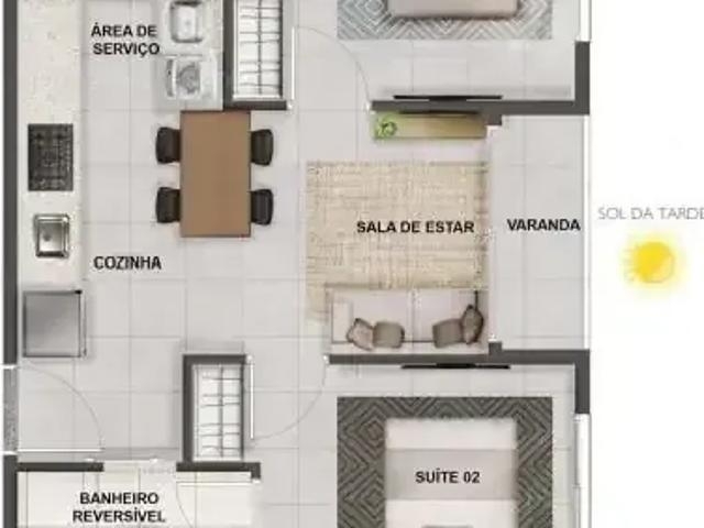 Apartamento para Venda em Vila Velha/ES Praia de Itaparica 3 Quartos