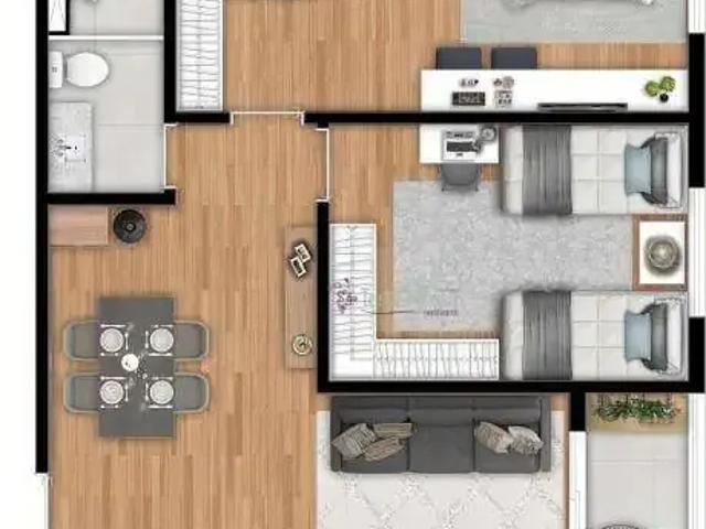 Apartamento para Venda em Vinhedo/SP Pinheirinho 2 Quartos