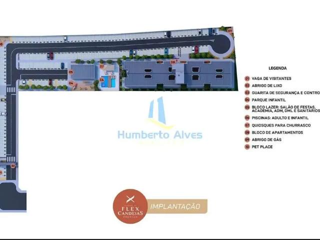 Apartamento para Venda em Vitória da Conquista/BA Candeias 2 Quartos