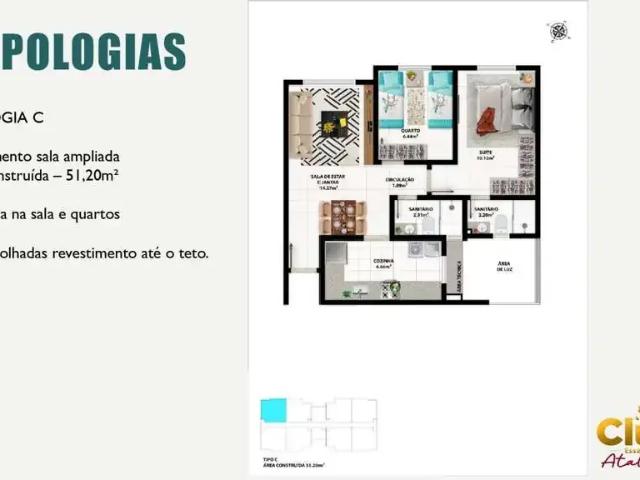 Apartamento para Venda em Vitória da Conquista/BA Primavera 2 Quartos
